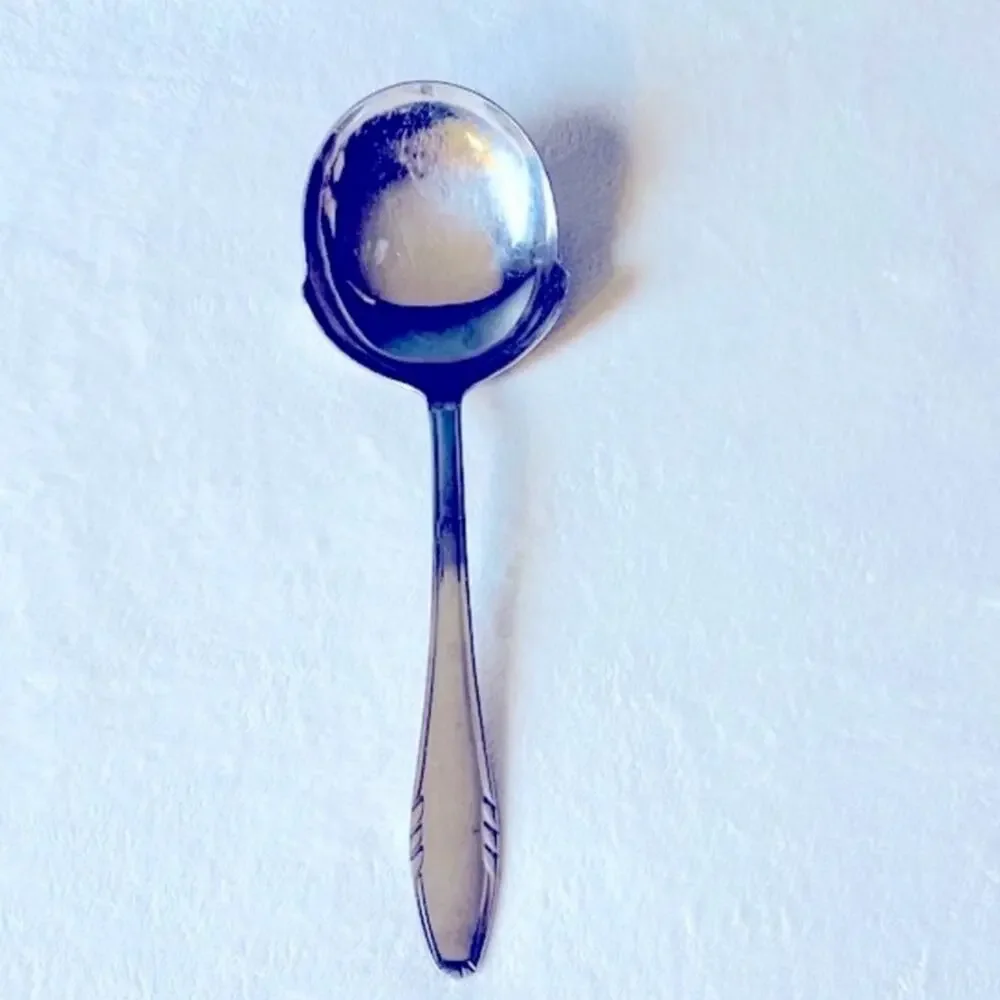Vtg Kordun Stainless Steel Serving Spoon Gravy Yugoslavia Serveware